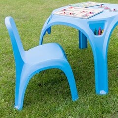 Lasten tuoli Lasten p&ouml;yt&auml; sininen hinta ja tiedot | Lasten pöydät ja tuolit | hobbyhall.fi