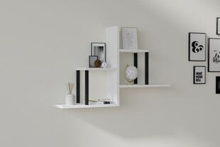 Asir-seinähylly, 60x90x20 cm, valkoinen hinta ja tiedot | Hyllyt | hobbyhall.fi