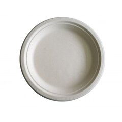 Kompostoituvat sokeriruoko lautaset Go Green &Oslash;23cm 10kpl/0,16kg hinta ja tiedot | Tarjoiluastiat ja aterimet juhliin | hobbyhall.fi