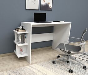Asir-työpöytä, valkoinen hinta ja tiedot | Tietokonepöydät ja työpöydät | hobbyhall.fi