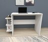 Asir-työpöytä, valkoinen hinta ja tiedot | Tietokonepöydät ja työpöydät | hobbyhall.fi