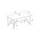 Asir-sohvapöytä, 42x90x50 cm, ruskea hinta ja tiedot | Sohvapöydät | hobbyhall.fi