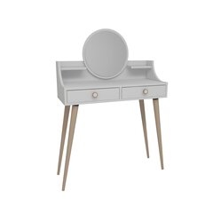 Asir-kampauspöytä, 131x90x35 cm, valkoinen hinta ja tiedot | Peilipöydät | hobbyhall.fi
