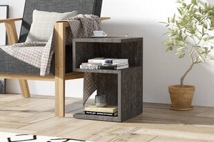 Asir-sivupöytä, harmaa hinta ja tiedot | Sohvapöydät | hobbyhall.fi