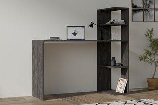 Työpöytä, Asir, 121x51x75 cm, harmaa hinta ja tiedot | Tietokonepöydät ja työpöydät | hobbyhall.fi