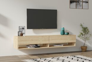 TV-yksikkö, Asir, 141x31x30 cm, beige hinta ja tiedot | TV-tasot | hobbyhall.fi