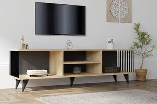 TV-taso, Asir, 160x48,6x40 cm, beige hinta ja tiedot | TV-tasot | hobbyhall.fi