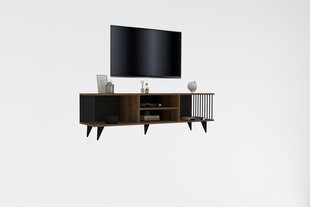 TV-taso, Asir, 160x48,6x40 cm, ruskea hinta ja tiedot | TV-tasot | hobbyhall.fi