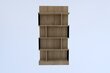 Kirjahylly, Asir, 80x160x21,8 cm, beige hinta ja tiedot | Hyllyt | hobbyhall.fi