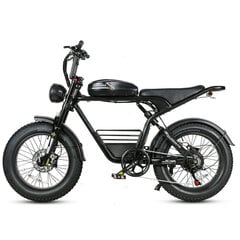 Sähköpyörä Samebike M20, 20", musta, 1000W, 16Ah hinta ja tiedot | Sähköpyörät | hobbyhall.fi