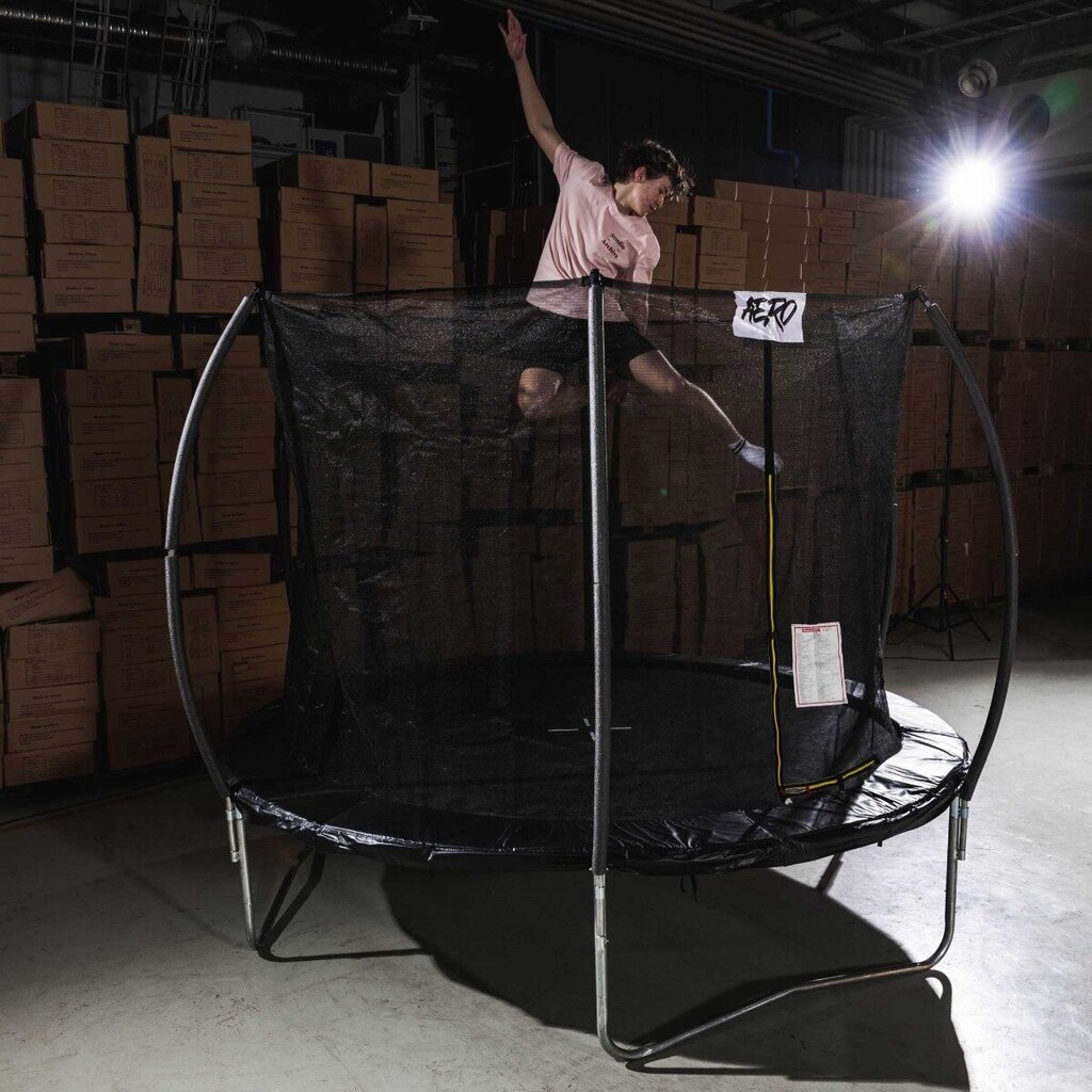 React Aero -trampoliini, 3,66 m turvaverkolla hinta ja tiedot | Trampoliinit | hobbyhall.fi