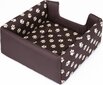 Peti/mökki Hobbydog Butterfly 2in1, R3, 50x50x20 cm, ruskea hinta ja tiedot | Pedit ja pesät | hobbyhall.fi