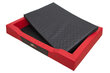 Hobbydog Deluxe peti XL, punainen/musta, 93x62 cm hinta ja tiedot | Pedit ja pesät | hobbyhall.fi