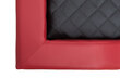 Hobbydog Deluxe peti XL, punainen/musta, 93x62 cm hinta ja tiedot | Pedit ja pesät | hobbyhall.fi