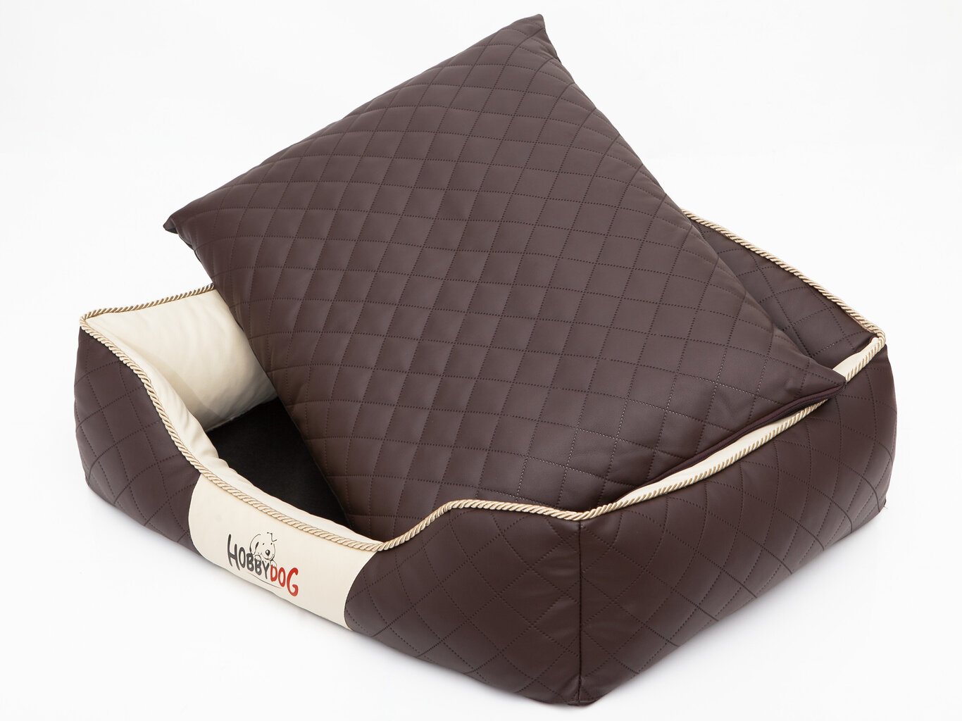 Peti Hobbydog Elite XXL, ruskea/beige, 110x85 cm hinta ja tiedot | Pedit ja pesät | hobbyhall.fi