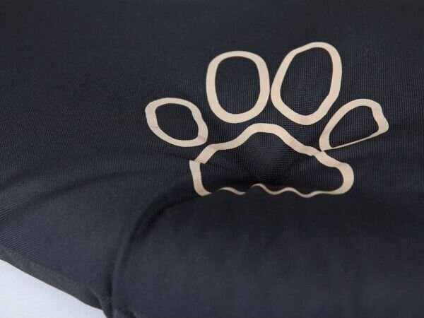 Hobbydog soikea peti, musta, R9, 87x62 cm hinta ja tiedot | Pedit ja pesät | hobbyhall.fi