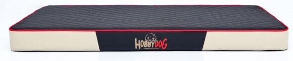 Koiran patja Hobbydog Premium Cordura Black/Beige, L, 100x67 cm hinta ja tiedot | Pedit ja pesät | hobbyhall.fi