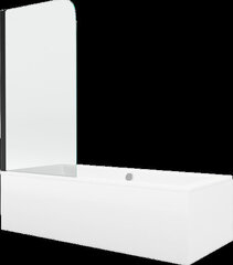 Kylpyamme Mexen Cube suihkuseinällä, 180x80 cm + 70 cm, white+I/swing/black hinta ja tiedot | Kylpyammeet | hobbyhall.fi