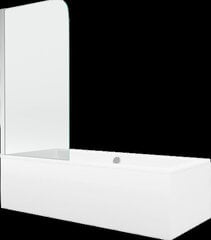 Kylpyamme Mexen Cube suihkuseinällä, 180x80 cm + 75 cm, white+I/swing/chrome hinta ja tiedot | Kylpyammeet | hobbyhall.fi