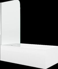 Kylpyamme Mexen Cubik suihkuseinällä, 150x70 cm + 75 cm, white+I/swing/chrome hinta ja tiedot | Kylpyammeet | hobbyhall.fi