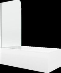 Kylpyamme Mexen Cubik suihkuseinällä, 150x70 cm + 80 cm, white+I/swing/chrome hinta ja tiedot | Kylpyammeet | hobbyhall.fi