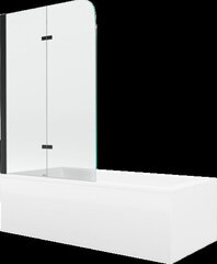 Kylpyamme Mexen Cubik suihkuseinällä, 150x70 cm + 100 cm, white+II/black hinta ja tiedot | Kylpyammeet | hobbyhall.fi