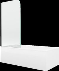 Kylpyamme Mexen Cubik suihkuseinällä, 160x70 cm + 70 cm, white+I/swing/black hinta ja tiedot | Kylpyammeet | hobbyhall.fi