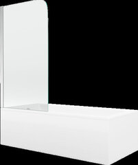 Kylpyamme Mexen Cubik suihkuseinällä, 160x70 cm + 80 cm, white+I/swing/chrome hinta ja tiedot | Kylpyammeet | hobbyhall.fi