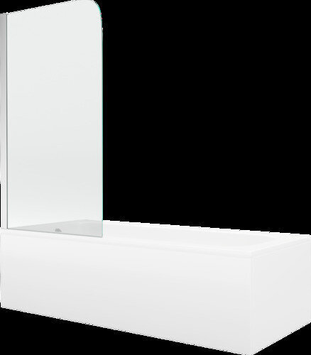 Kylpyamme Mexen Vega suihkuseinällä, 150x70 cm + 70 cm, white+I/swing/chrome hinta ja tiedot | Kylpyammeet | hobbyhall.fi