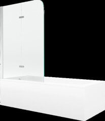 Kylpyamme Mexen Vega suihkuseinällä, 160x70 cm + 80 cm, white+II/chrome hinta ja tiedot | Kylpyammeet | hobbyhall.fi