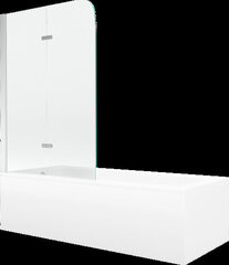 Kylpyamme Mexen Vega suihkuseinällä, 170x70 cm + 100 cm, white+II/chrome hinta ja tiedot | Kylpyammeet | hobbyhall.fi
