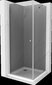 Suihkukaappi Mexen Pretoria altaalla ja sifonilla, grafiitti+valkoinen/kromi, 80 x 80 cm hinta ja tiedot | Suihkukaapit ja suihkunurkat | hobbyhall.fi