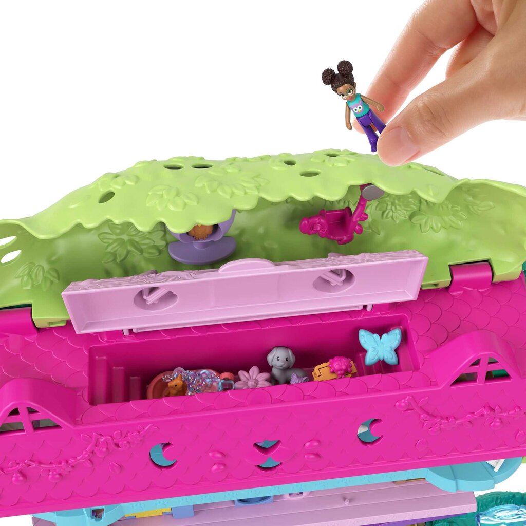 Polly Pocket Pet Adventure Treehouse HHJ06 hinta ja tiedot | Tyttöjen lelut | hobbyhall.fi