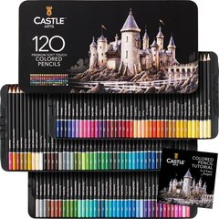 Castle Art Supplies 120 Pencils hinta ja tiedot | Taide- ja askartelutarvikkeet | hobbyhall.fi