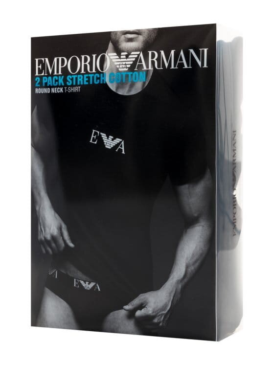 Miesten t-paita, Emporio Armani, 2 kpl hinta ja tiedot | Miesten T-paidat | hobbyhall.fi