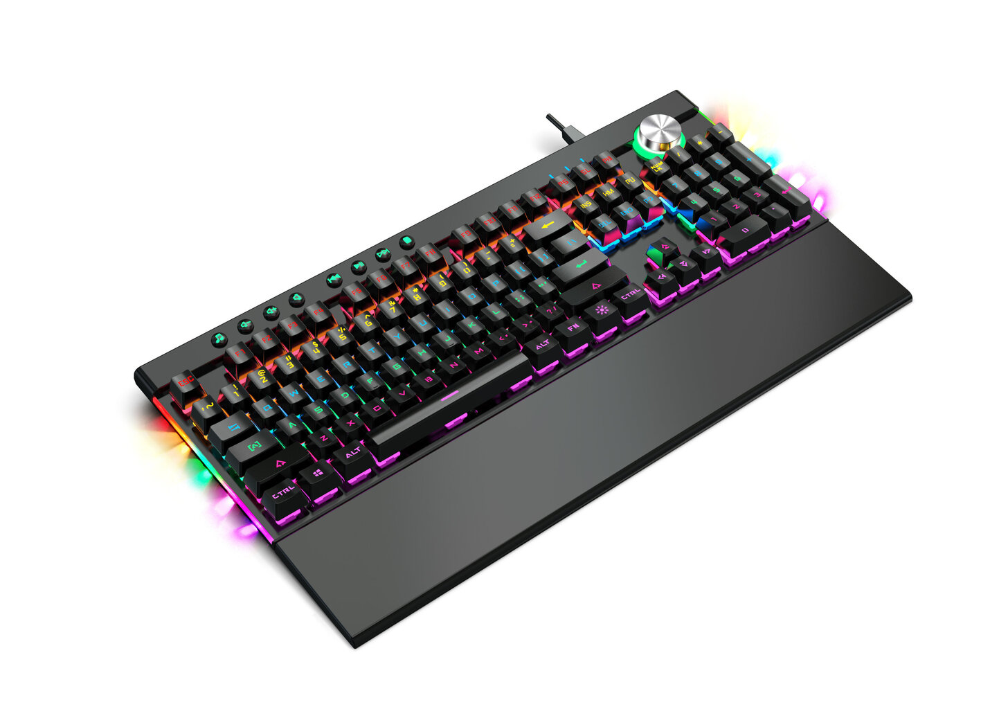 Varr Neon RGB hinta ja tiedot | Näppäimistöt | hobbyhall.fi