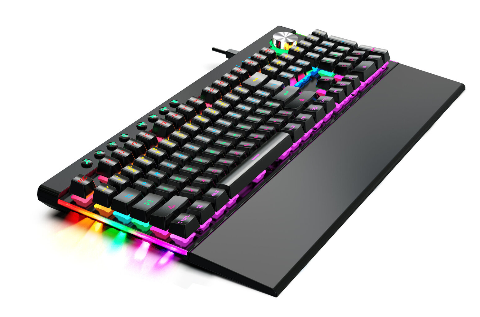 Varr Neon RGB hinta ja tiedot | Näppäimistöt | hobbyhall.fi