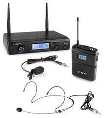 Vonyx Langaton WM61B-mikrofoni UHF 16Ch, 1 runkopakkaus hinta ja tiedot | Mikrofonit | hobbyhall.fi