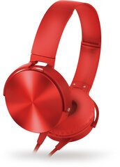 Omega Freestyle kuulokkeet FH07R, punainen hinta ja tiedot | Omega Tietokoneen lisälaitteet | hobbyhall.fi