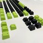 Royal Kludge OEM PBT Keycaps 104 vnt. Poison PBT UK hinta ja tiedot | Näppäimistöt | hobbyhall.fi