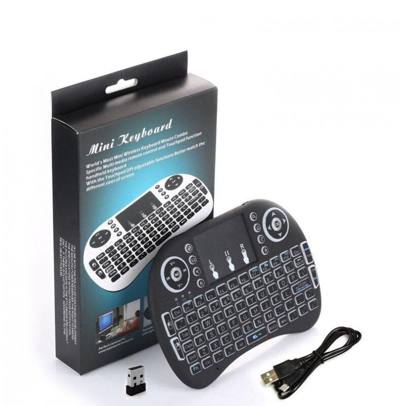 Mini Keyboard TouchPad hinta ja tiedot | Näppäimistöt | hobbyhall.fi