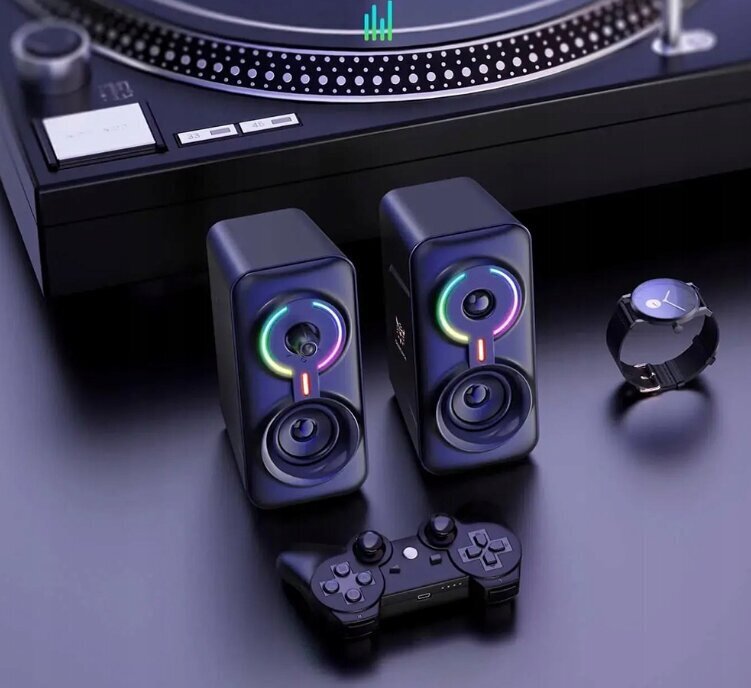 Speaker set 2.0 Onikuma L6 10 W black hinta ja tiedot | Kaiuttimet | hobbyhall.fi