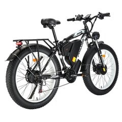 Sähköpyörä PHILODO H8 AWD, 26", musta, 2*1000W, 22Ah hinta ja tiedot | Sähköpyörät | hobbyhall.fi