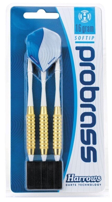 Tikkasetti Harrows Softip Pro Brass, 3x16g hinta ja tiedot | Darts | hobbyhall.fi