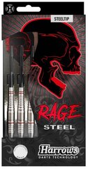 Smiginio strėlyčių komplektas Harrows Darts Steeltip Rage, 3x22g hinta ja tiedot | Darts | hobbyhall.fi