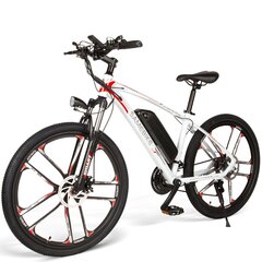 Sähköpyörä Samebike MY-SM26, 2", valkoinen, 350W, 8Ah hinta ja tiedot | Sähköpyörät | hobbyhall.fi