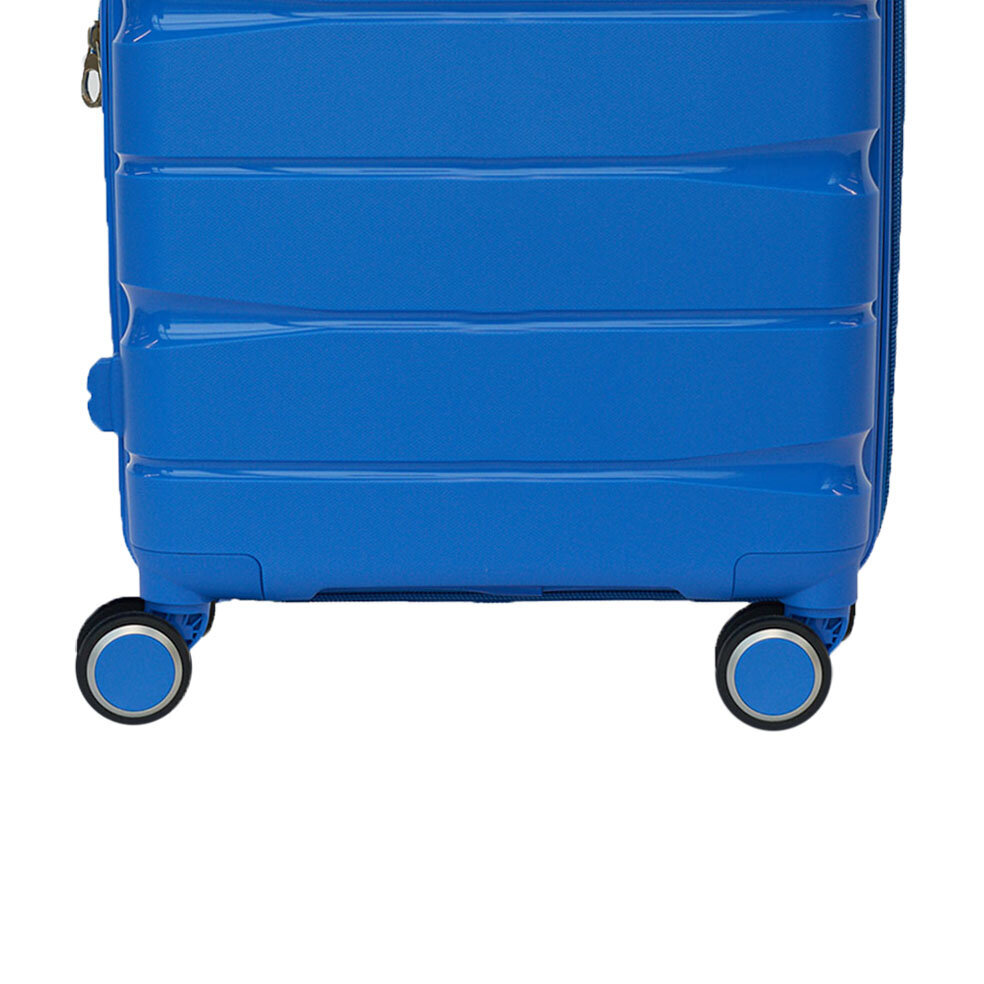 AlèzaR Lux Digitex matkalaukkusetti 3kpl, sininen hinta ja tiedot | Matkalaukut ja -kassit | hobbyhall.fi