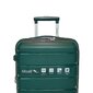 AlèzaR Lux Digitex matkalaukkusetti 3kpl, vihreä hinta ja tiedot | Matkalaukut ja -kassit | hobbyhall.fi