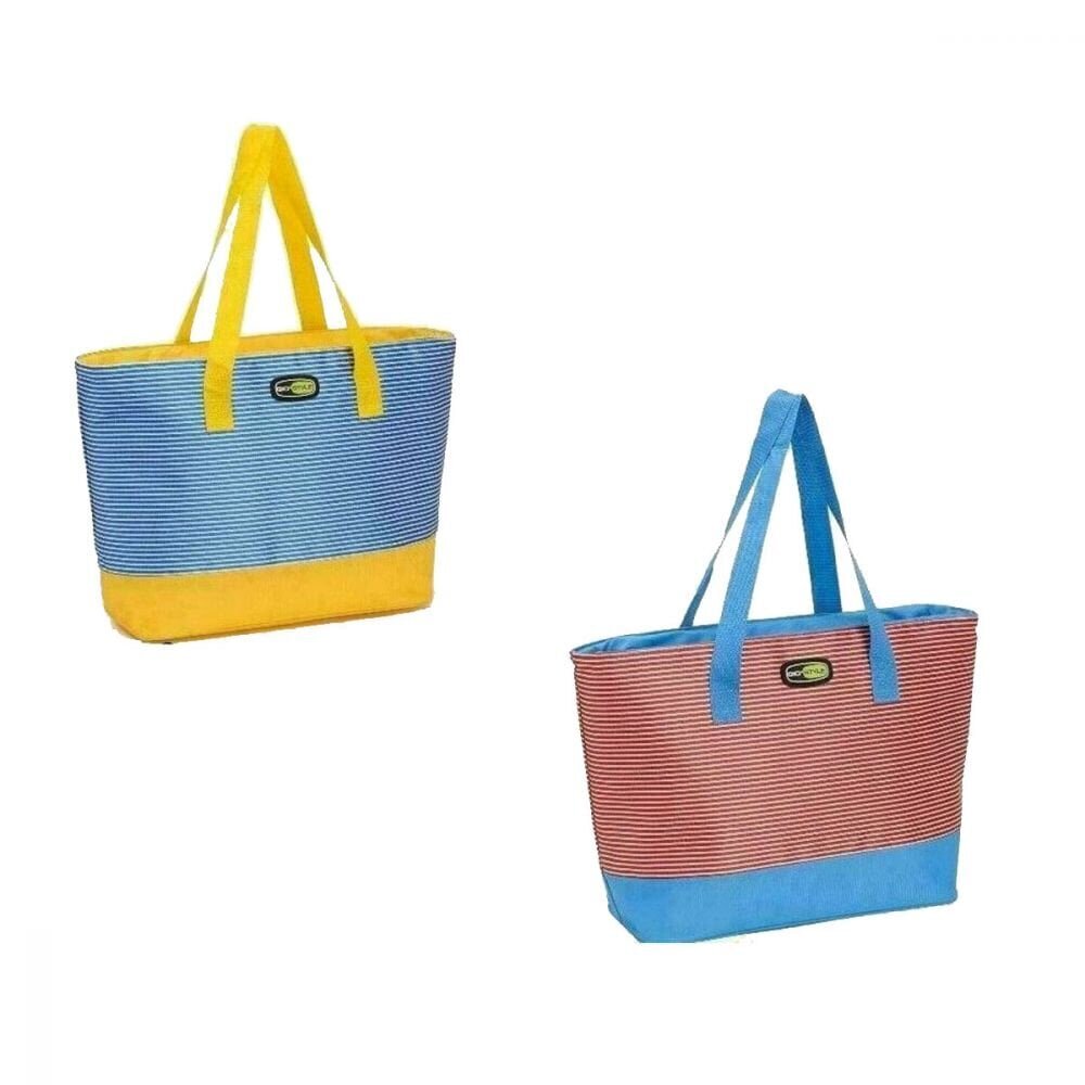 Beach Tote kylmäkassi lajiteltu, punainen-sininen, sininen-keltainen hinta ja tiedot | Kylmälaukut ja termokassit | hobbyhall.fi