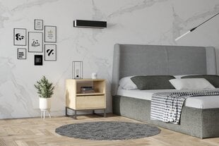 Asir-yöpöytä, 51x61x51 cm, beige hinta ja tiedot | Yöpöydät | hobbyhall.fi